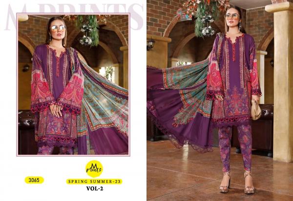 Shree M Prints Spring Summer 23 Vol 2 Chiffon Dupatta Pakistani Suits